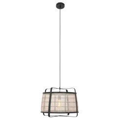 Anne Light & Home Hanglamp Capos Jute Naturel/Zwart