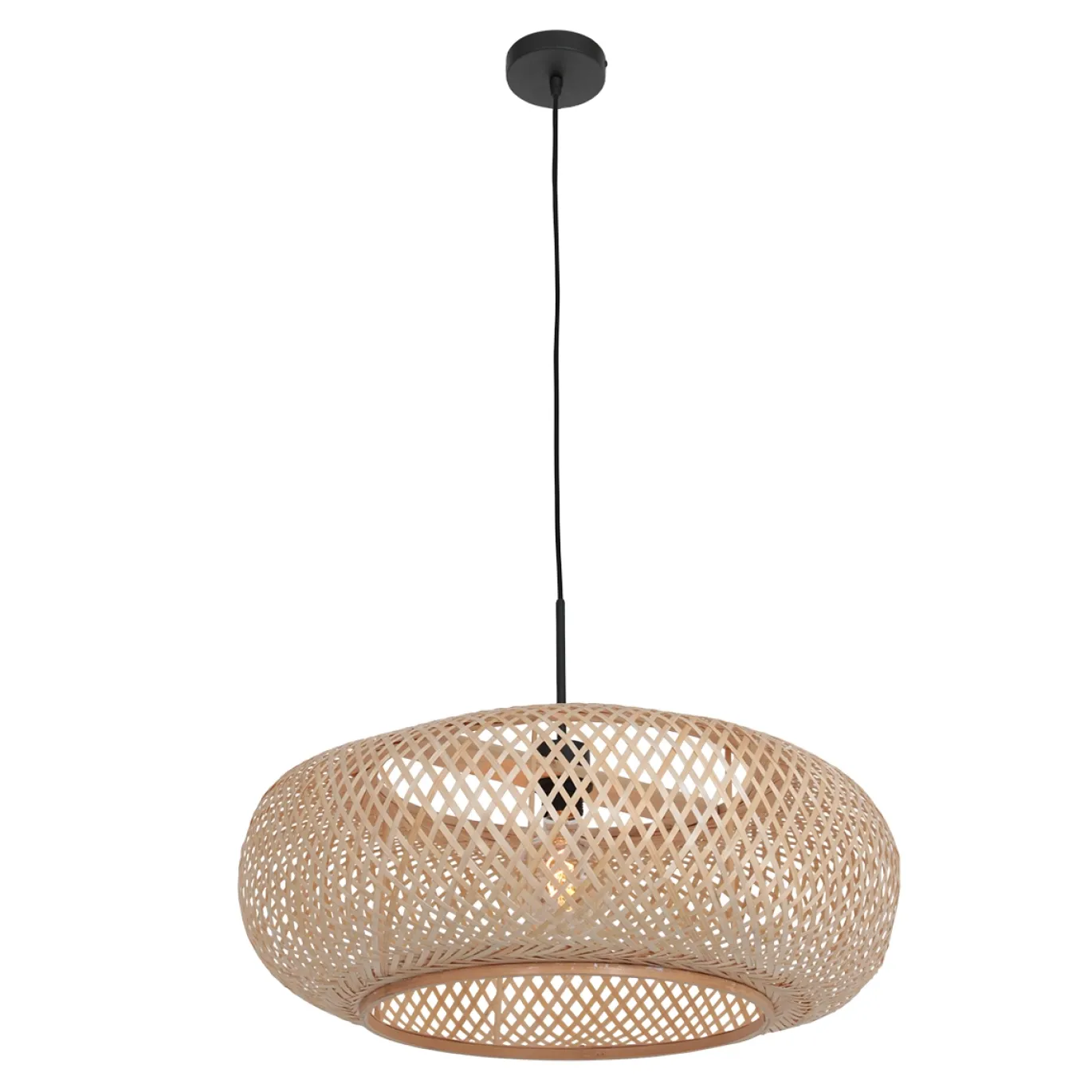 Anne Light & Home Hanglamp Maze Bamboe Naturel Ø60cm