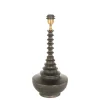 Anne Light & Home Lampvoet Bois Bol Hout Zwart
