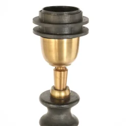 Anne Light & Home Lampvoet Bois Bol Hout Zwart
