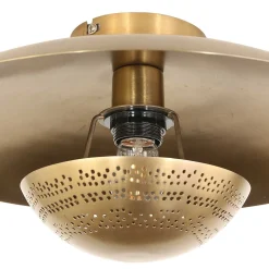 Anne Light & Home Plafondlamp Brassi Brons Ø42cm