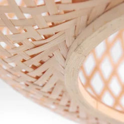 Anne Light & Home Plafondlamp Maze Bamboe Naturel Ø40cm