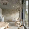 Anne Light & Home Plafondlamp Maze Bamboe Zwart/Naturel Ø40cm