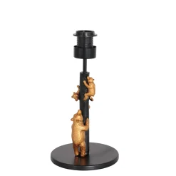 Anne Light & Home Tafellamp Animaux Beren Grof Linnen Wit