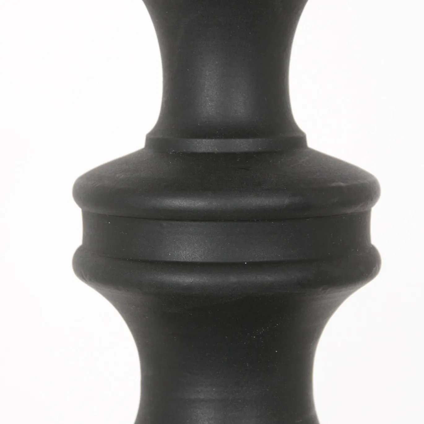 Anne Light & Home Tafellamp Lyons Kandelaar Hout Zwart 54cm
