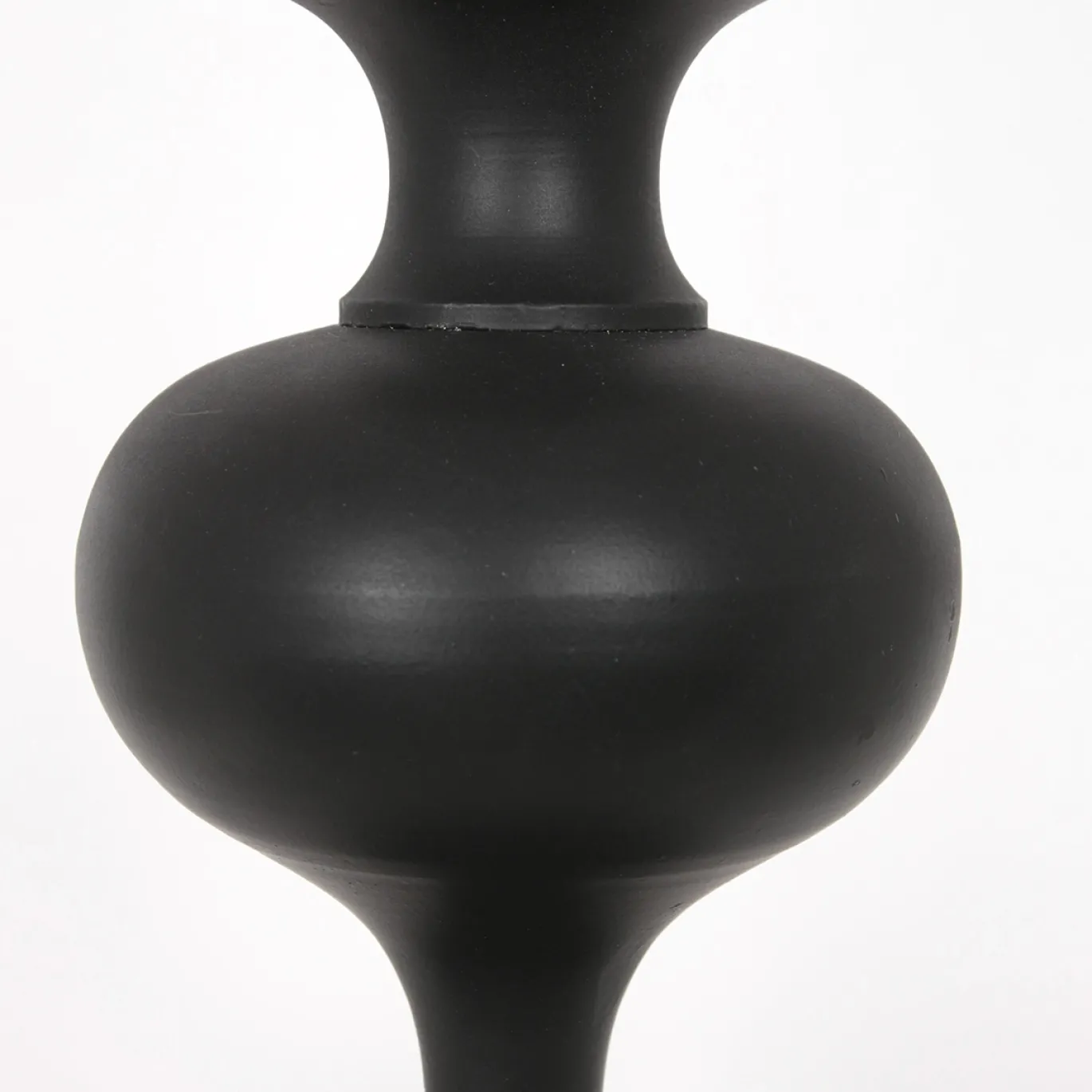 Anne Light & Home Tafellamp Lyons Kandelaar Hout Zwart 54cm