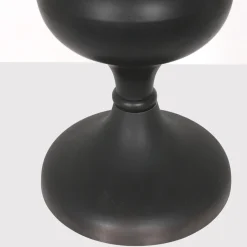 Anne Light & Home Tafellamp Lyons Kandelaar Hout Zwart 54cm