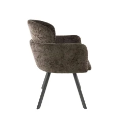 Armstoel Embrace Draaibaar Hoven Taupe - Giga Meubel