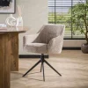 Armstoel Pull Draaibaar Rich Zand - Giga Meubel