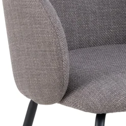 Armstoel Skive Lichtgrijs - Giga Living