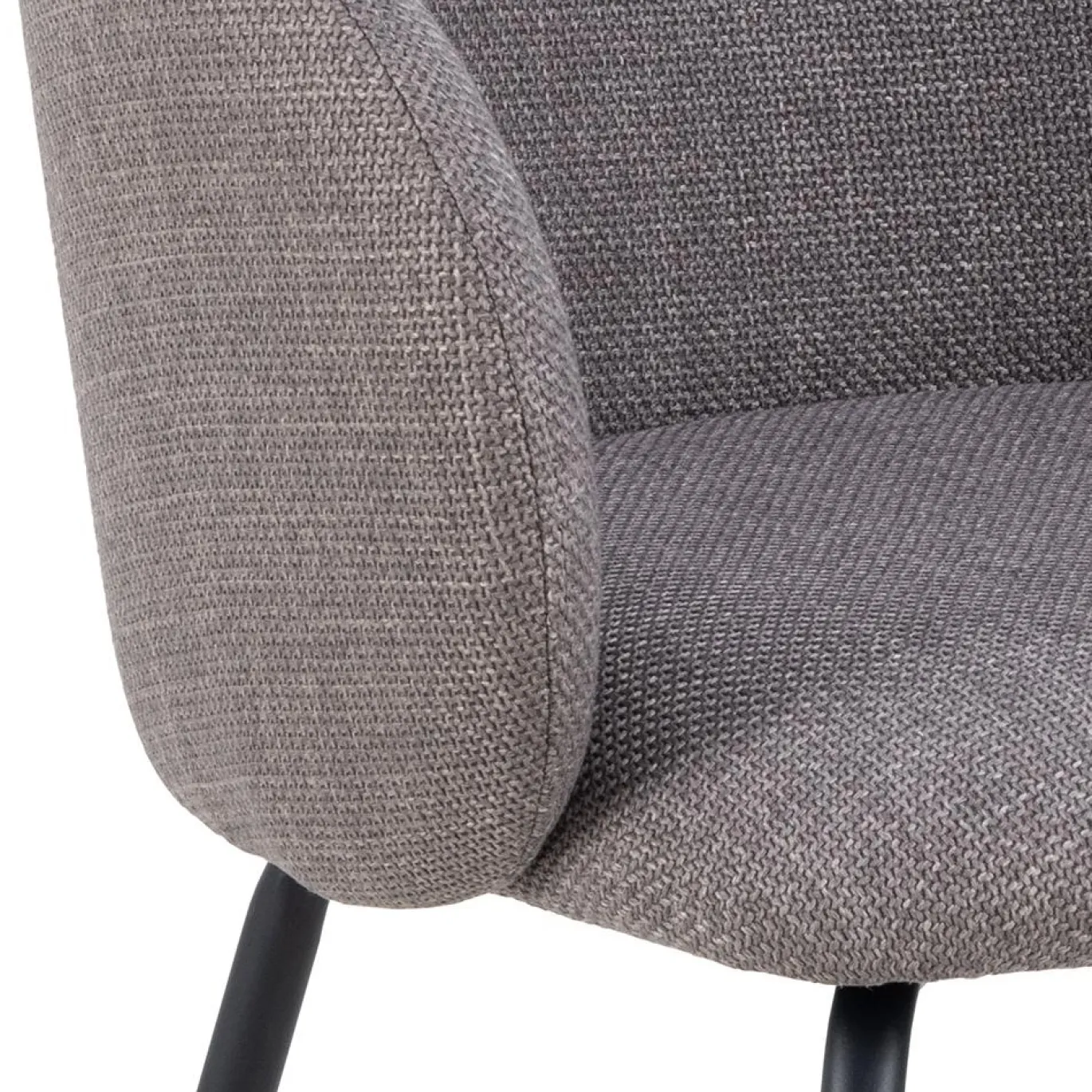 Armstoel Skive Lichtgrijs - Giga Living