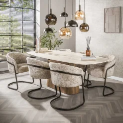 Armstoel Sway Alura Zand - Giga Meubel
