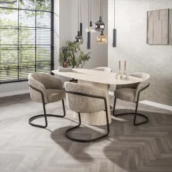 Armstoel Sway Hoven Zand - Giga Meubel