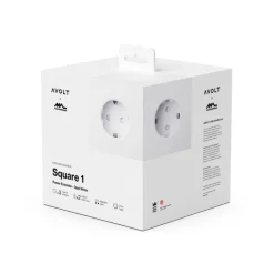 Avolt Stekkerdoos Square 1 Magnetisch 3m Martinelli Luce Opal White