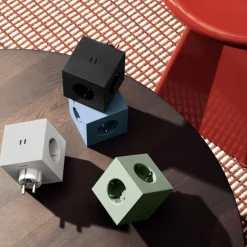 Avolt Stekkerdoos Square 2 - USB-C Stockholm Black