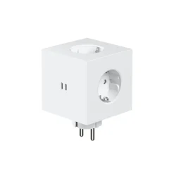 Avolt Stekkerdoos Square 2 - USB-C Opal White