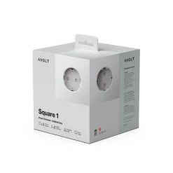 Avolt Stekkerdoos Square 1 - USB-C 1,8m Gotland Grey
