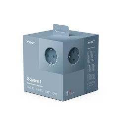 Avolt Stekkerdoos Square 1 - USB-C 1,8m Shark Blue