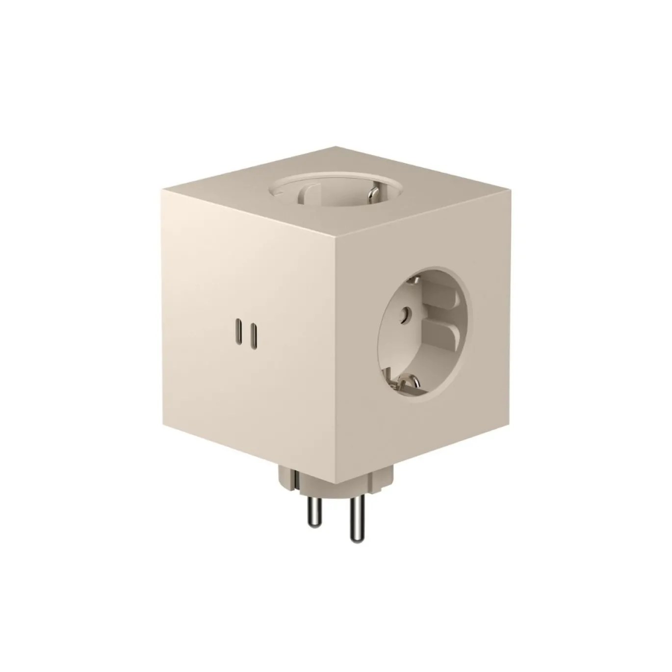 Avolt Stekkerdoos Square 2 - USB-C Nomad Sand