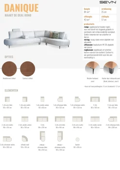 Bank Danique Thalys Blauw