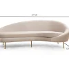 Bank Eses 3-Zits Beige Rechts