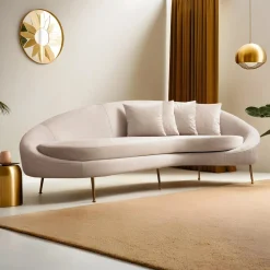 Bank Eses 3-Zits Beige Rechts