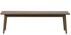 Bankje Barrali Smoked Eiken 150cm - Giga Living