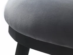 Bankje Gain 140 cm Steel Grijs Velvet - Giga Living