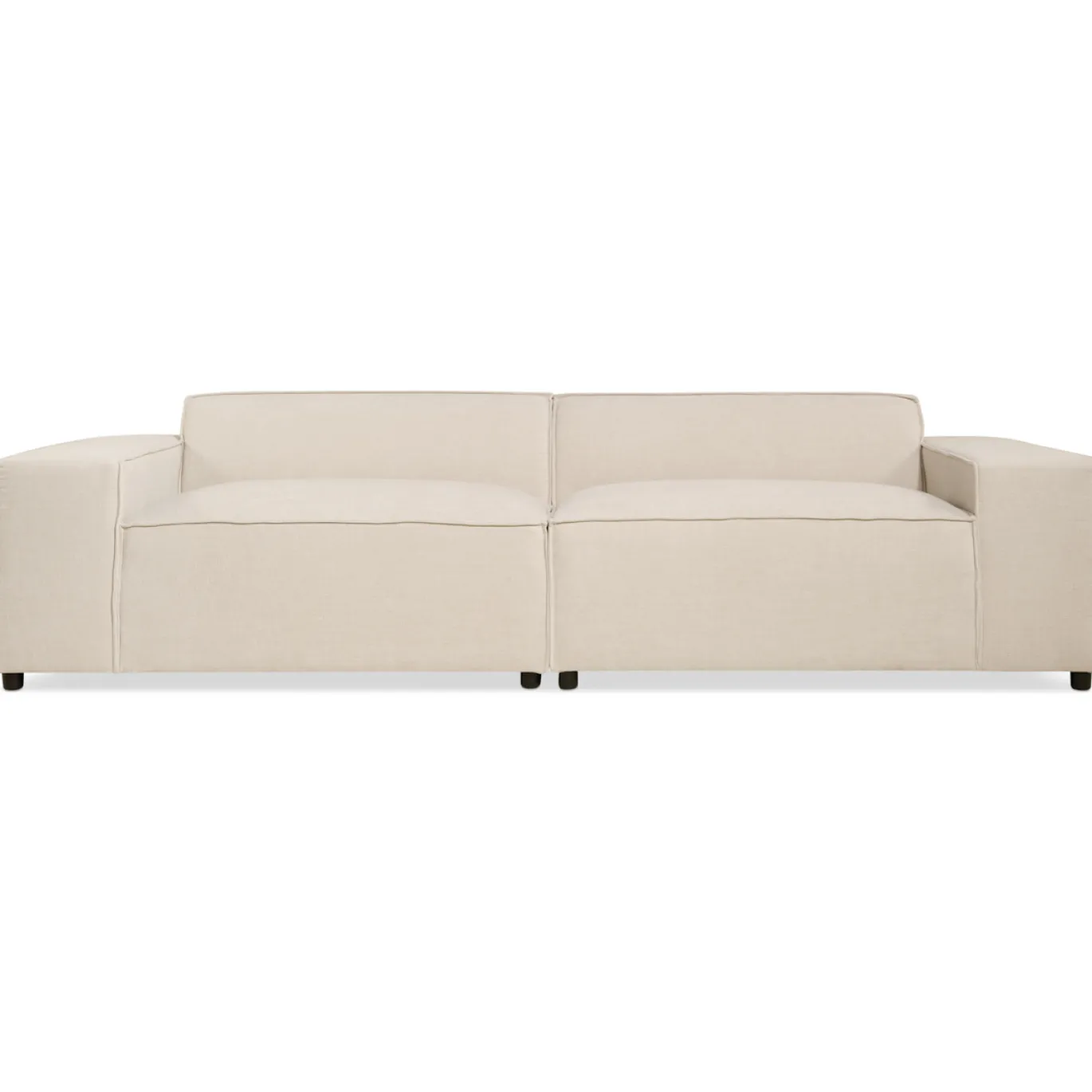Bank Lara 3-Zits Stof Beige - Giga Meubel