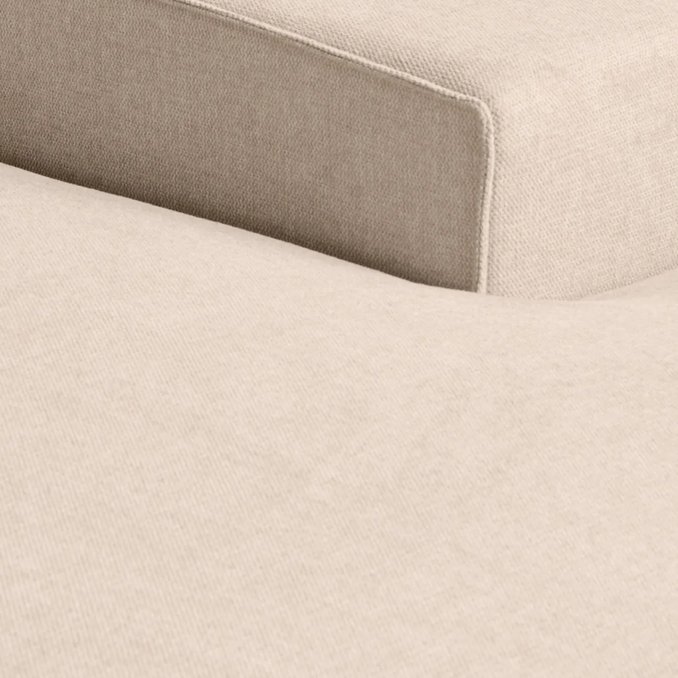 Bank Lara 3-Zits Stof Beige - Giga Meubel