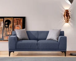 Bank Petra 2-Zits Blauw