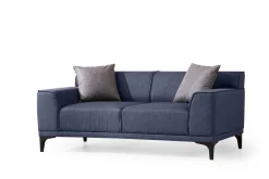 Bank Petra 2-Zits Blauw