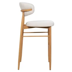Barkruk Alexia Beige/Naturel - Giga Meubel