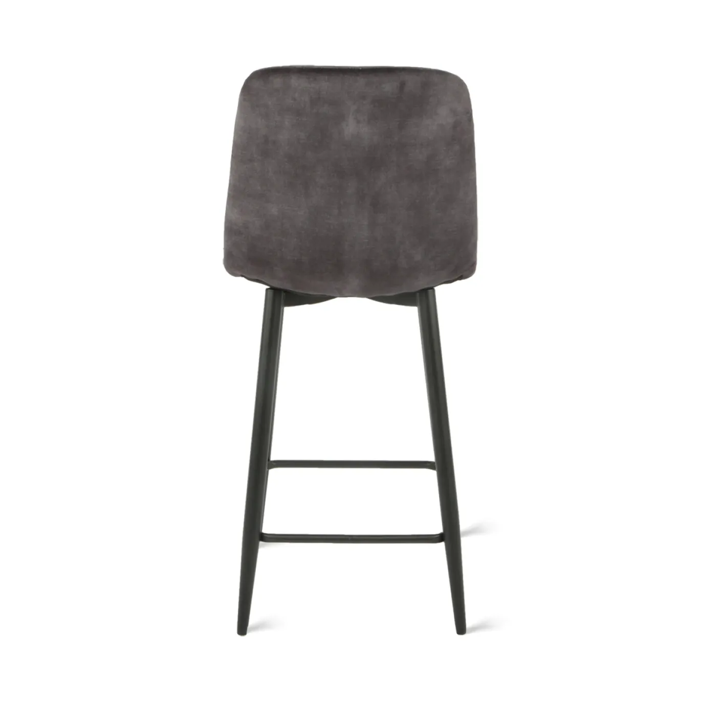 Barkruk Jax Velvet Antraciet - Giga Meubel