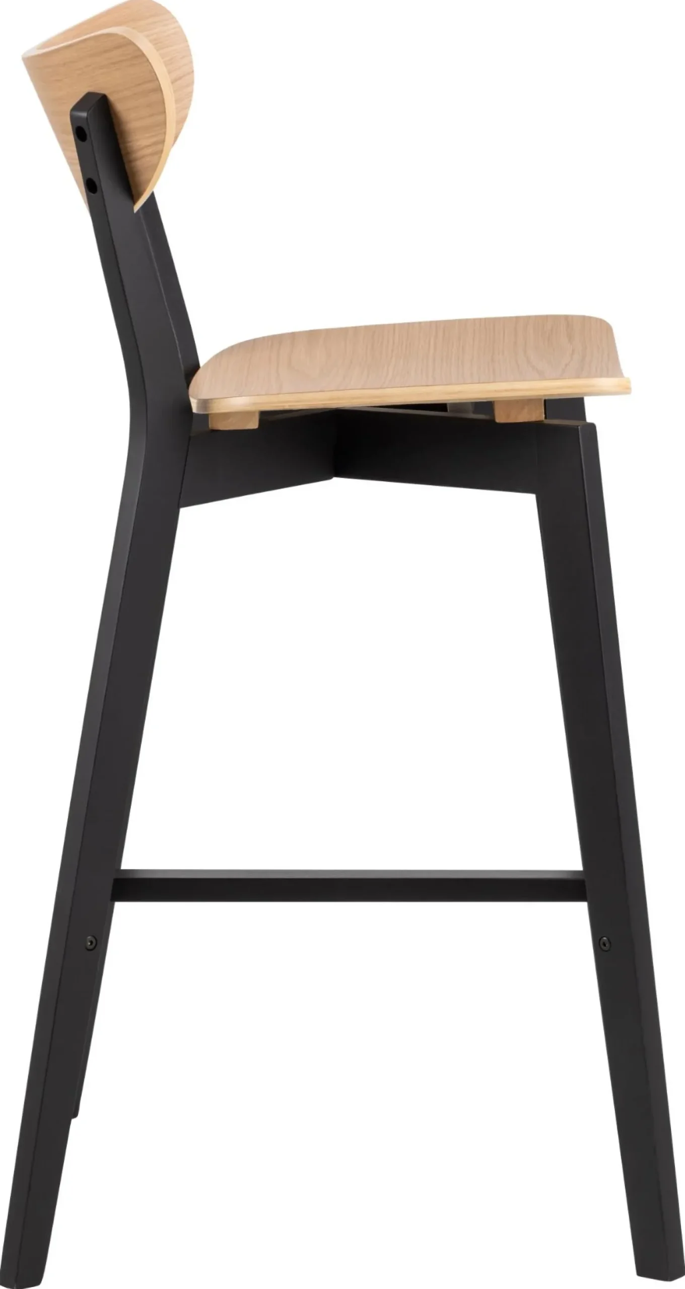 Barkruk Maughold Naturel Eiken Veneer - Giga Living