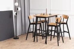 Barkruk Maughold Naturel Eiken Veneer - Giga Living