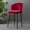 Barkruk Rubi Rood Set van 2