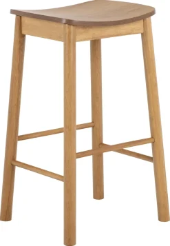 Barkruk Utzon Eikenfineer Mat - Giga Living