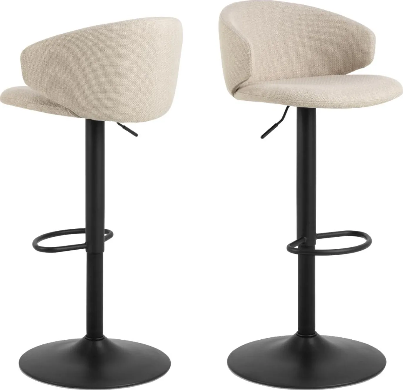 Barkruk Valerie Beige Basel - Giga Living