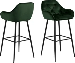 Barkruk Zion Groen - Giga Living
