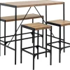 Barset Barka Melamine Rustic Eiken 120cm - Giga Living