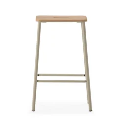 Barstoel Abba Eiken/beige - Giga Meubel