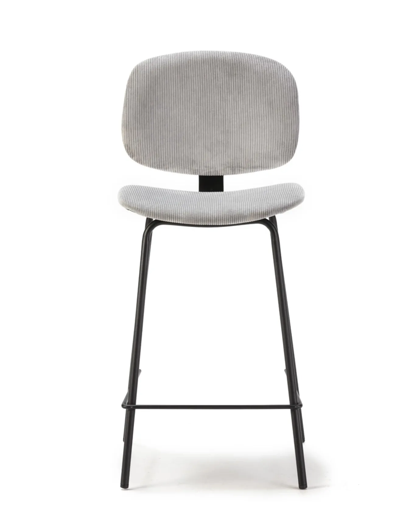 Barstoel Arus 65cm Grijs/zwart - Giga Meubel