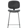 Barstoel Arus 65cm Zwart/zwart - Giga Meubel