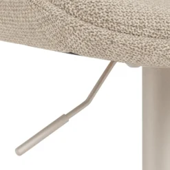Barstoel Hannah Basel Beige Grijs Set van 2 - Giga Living