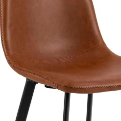 Barstoel Isdal Brandy Pu Retro - Giga Living