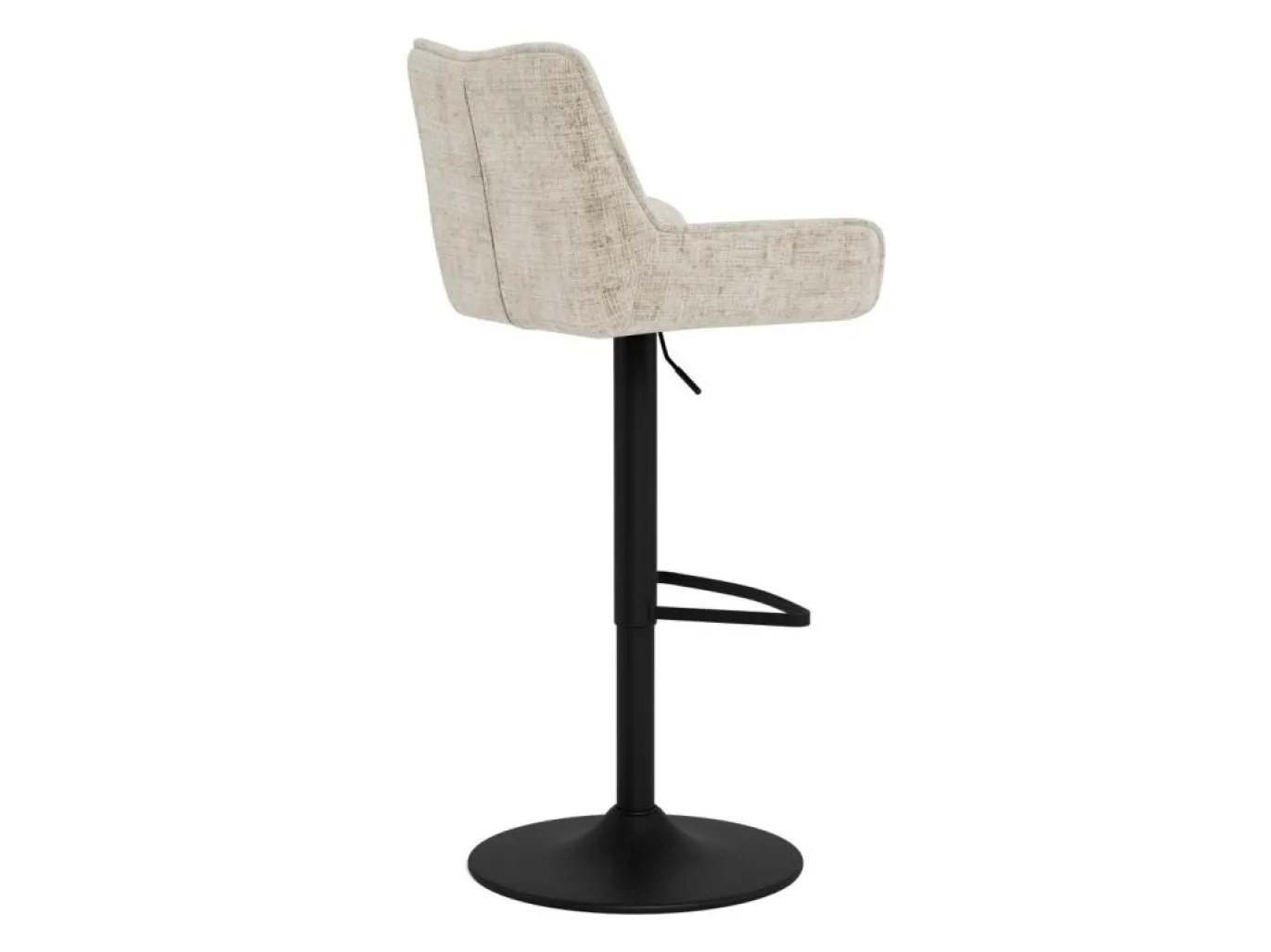 Barstoel Logan Juto Beige Set van 2 - Giga Living