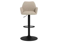 Barstoel Lorin Basel Beige/Zwart - Giga Living