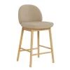 Barstoel Mona Beige Set van 2 - Giga Living