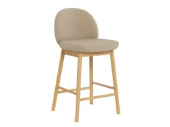 Barstoel Mona Beige Set van 2 - Giga Living